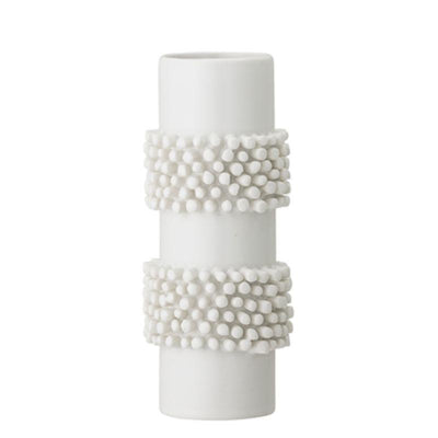 White vase - Coral