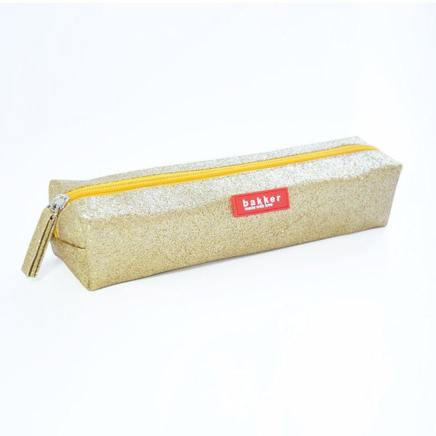 Gold glitter pencil case BAKKER MADE WITH LOVE – French Blossom