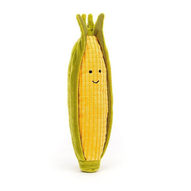 JELLYCAT - vegetable soft toy - sweetcorn - vivacious vegetables