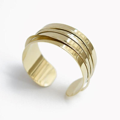 Geste cuff bracelet - Gold