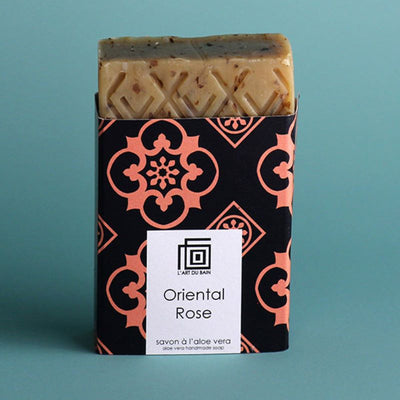 L'art du Bain - Handmad Solid soap - oriental rose - fresh and delicate bodycare