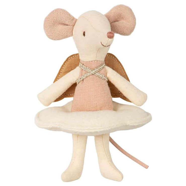MAILEG - Angel mouse in a book - cute figurine for kids 