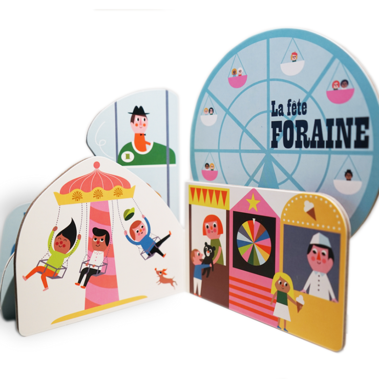 MARCEL & JOACHIM - Illustrated baby book - La Fête Foraine