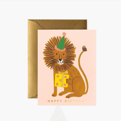 Birthday Card - Lion birthday