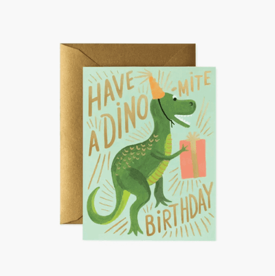 Birthday Card - Dino-mite birthday