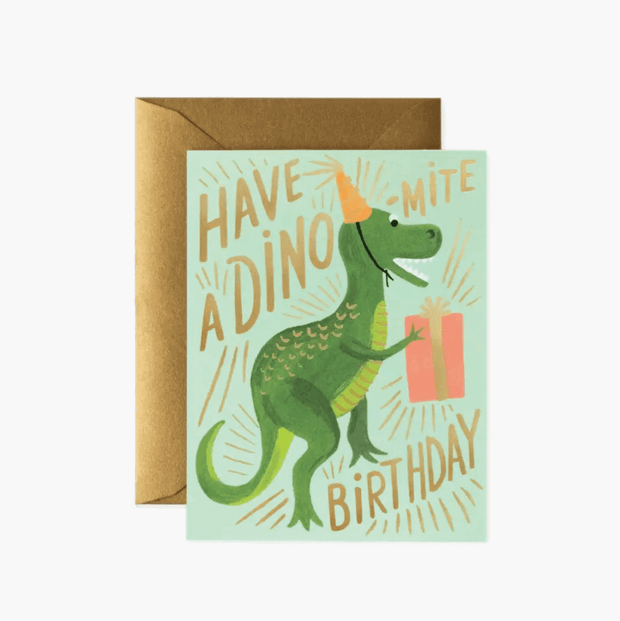 Birthday Card - Dino-mite birthday