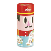 VILAC - wooden characters construction block - beautiful game for kids 