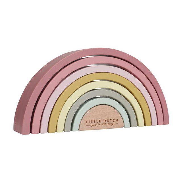 LITTLE DUTCH - Wood Rainbow - Pink – French Blossom