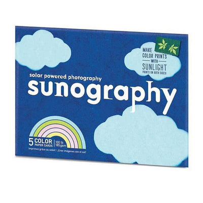 Cyanotype - Sunography card
