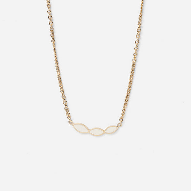 Brook necklace - Ivory