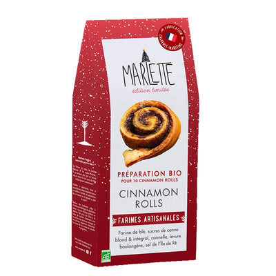 MARLETTE - Chistmas comfort food snack cinnamon rolls