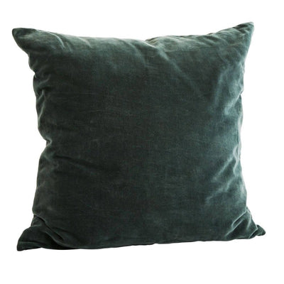 Velvet cushion cover - Green