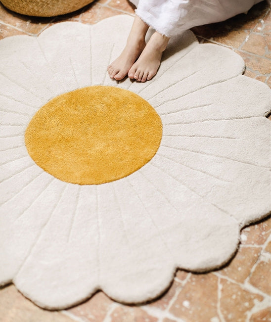Kid's rug - Chamomille flower