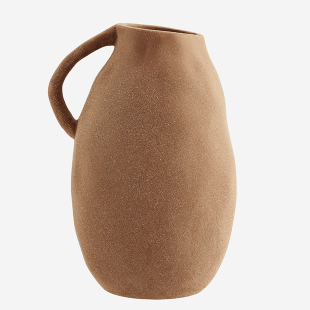 Large vase with handle - Terracotta