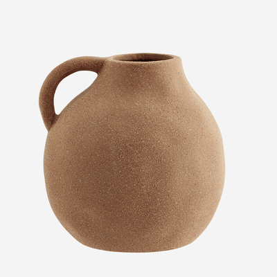 Vase with handle - Terracotta