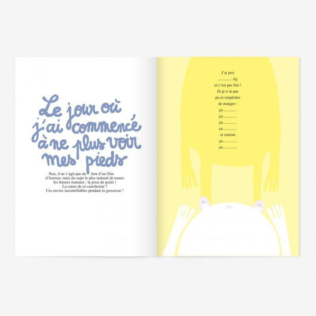 MINUS EDITIONS - Pregnancy booklet - French - Mum to be gift idea