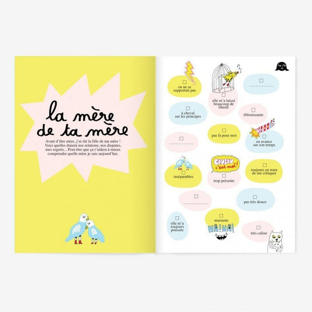 MINUS EDITIONS - Like mother like daughter booklet - French - Activities