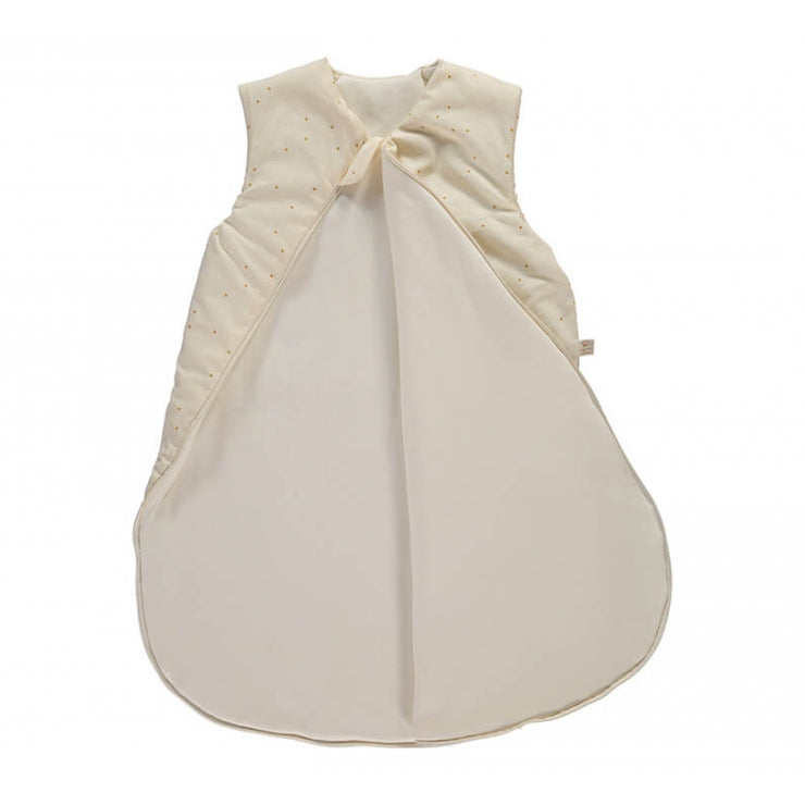 NOBODINOZ - Cocoon sleeping bag - Honey Sweet Dots - Organic cotton - Open