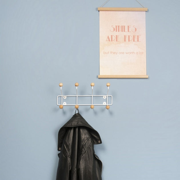 PRESENT TIME Saturnus white hat rack Decoration item French Blossom