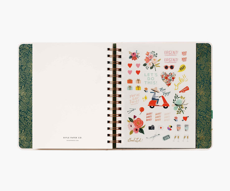 RIFLE PAPER CO - 2021 planner - Wild Garden - Stickers