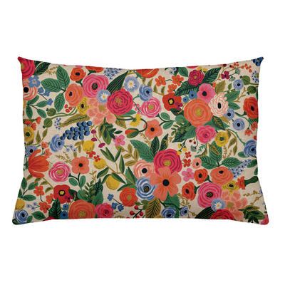Rectangular cushion - Garden Party Pink