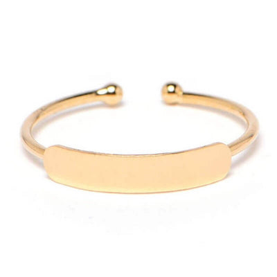 TITLEE PARIS - Gold Lincoln ring - Made in France