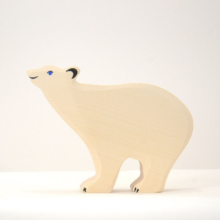 HOLZTIGER - Handmade wooden big polar bear