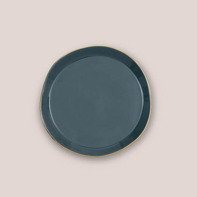 Small plate - Blue green