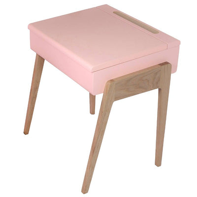 Oak Desk "My Little Pupitre" - Vintage pink