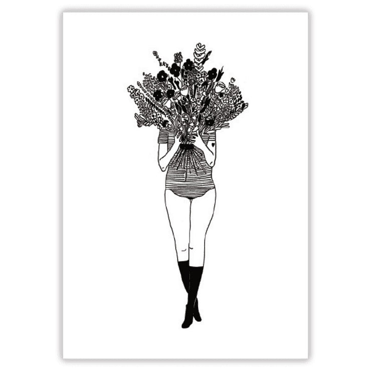 Poster - Flower girl