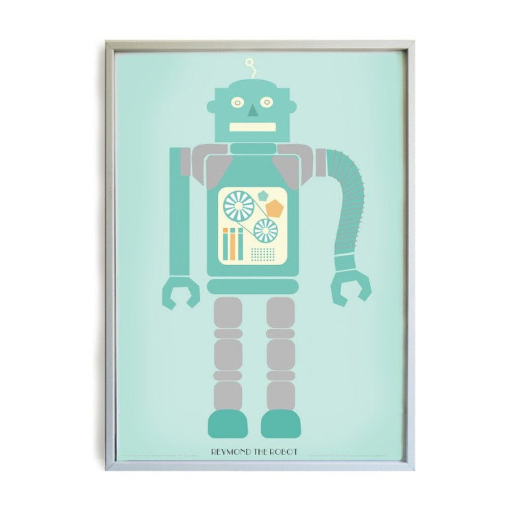 Reymond the robot poster