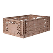 Large storage box - Warm taupe - adorable and practical storage box for kids 