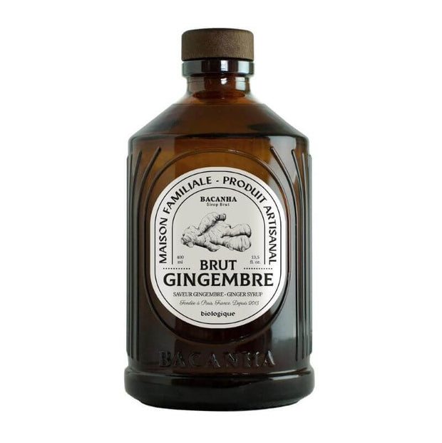 BACANHA - organic syrup - ginger - cocktails and recipes 