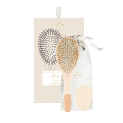 Hair brush and miror - Nude