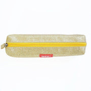 Glitter gold pencil case