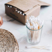 Organic cotton and bamboo cotton buds - French Blossom