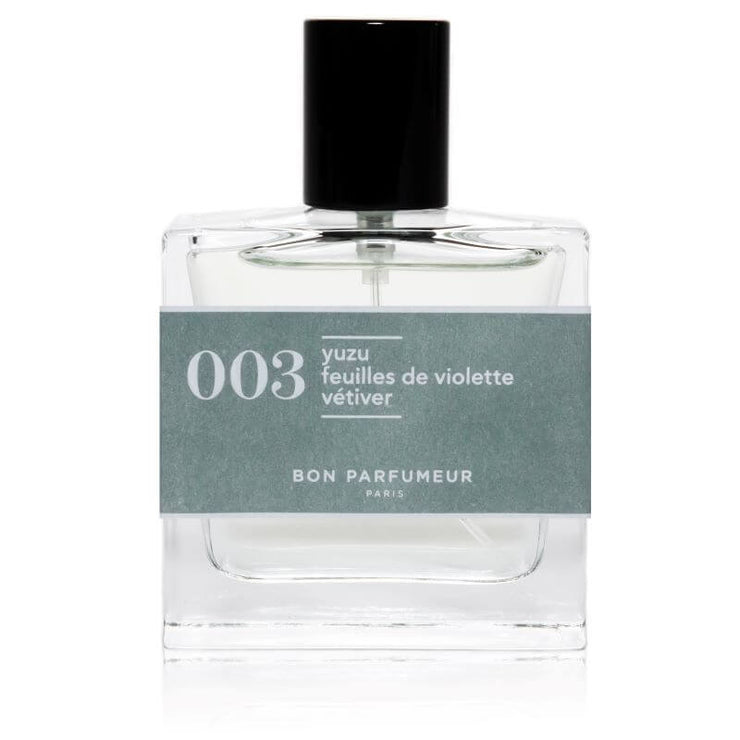 BON PARFUMEUR - mixte fragrance 003 - yuzu, violet leaf & vetiver