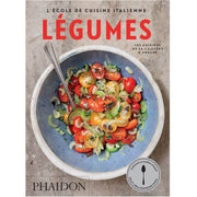 PHAIDON FRANCE - "L'école de la cuisine italienne - Légumes" - italian vegan recipes book