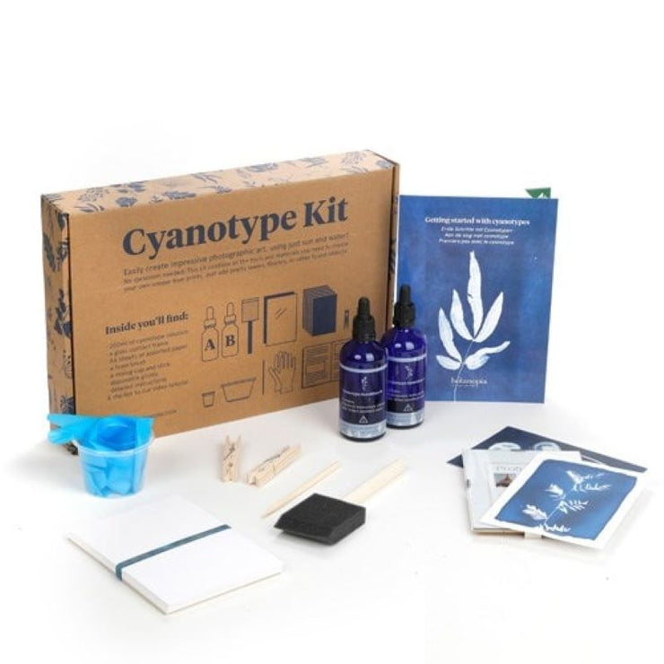 Cyanotype kit  Mini cyanotype paper - Paperfulshop - Paperfulshop