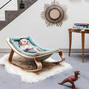 A lovely baby rocker designed and made in France by Charlie Crane, perfect for for babies and their nurseries