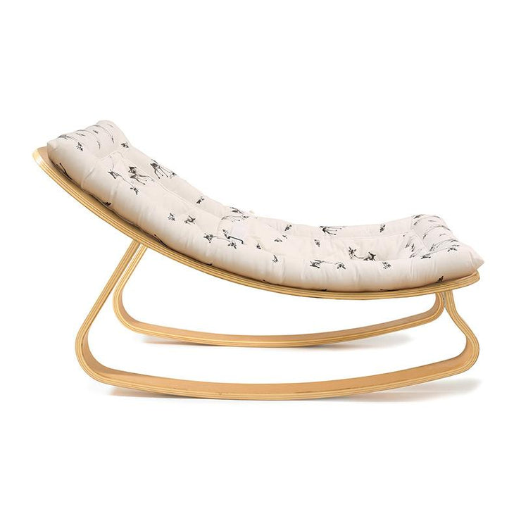 A lovely baby rocker designed and made in France by Charlie Crane, perfect for for babies and their nurseries