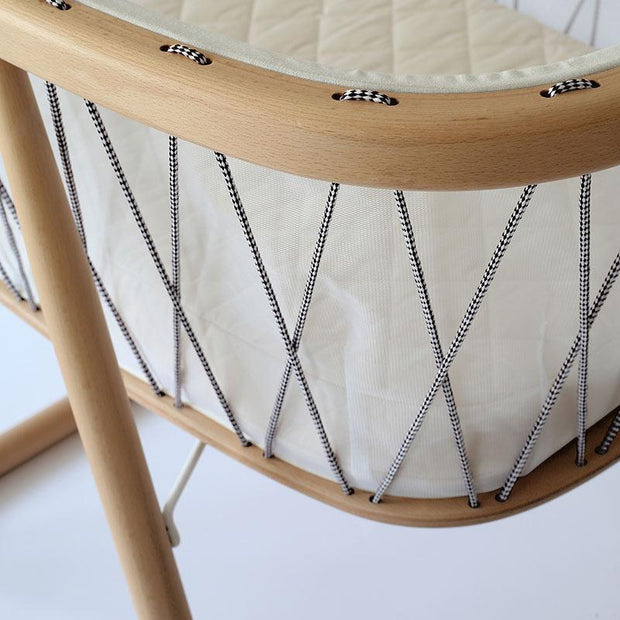 Charlie Crane designed the KUMI as both a reassuring cocoon and a space open to the outside world.