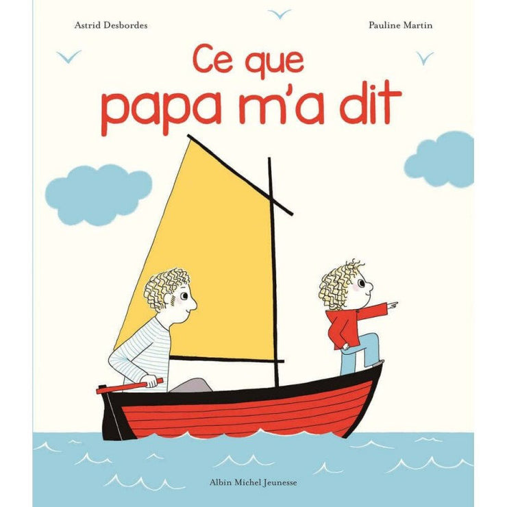 Father and child book in French - French Blossom