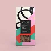 COCO CHOCOLATIER - cocoa dusted almonds - dark chocolate and nuts