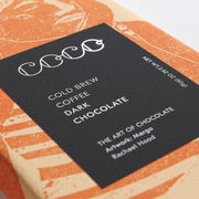 COCO CHOCOLATIER - cold brew coffee chocolate bar - dark chocolate