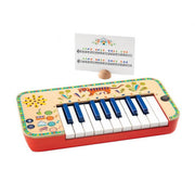 DJECO - Wooden synthesiser for kids with partition sheets