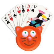 DJECO - Card holder in plastic for kids - Cat