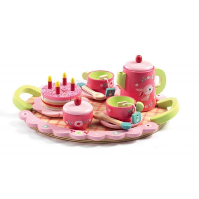 DJECO - Lili Rose tea party - Wooden tea set