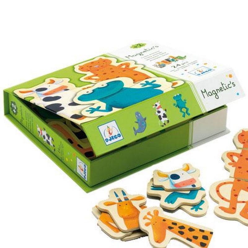 DJECO - Original puzzle Magnetic's crazy - Animals – French Blossom