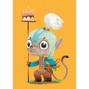 Djeco - 8 birthday invitations to fill - knights theme - birthday party for kids - arts and crafts